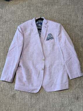 Van Heusen Studio Men's Purple Sport Coat Blazer